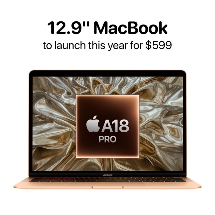 入门级Macbook前瞻：苹果首款A系列芯片Mac