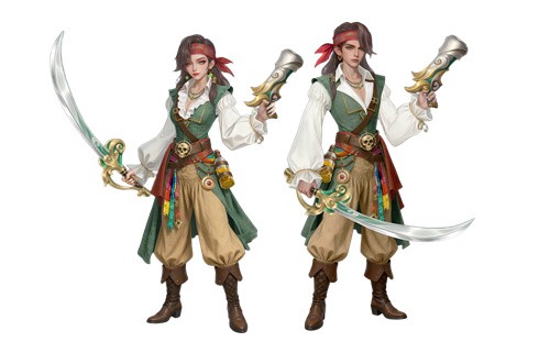 《龙武》新资料片“盗海纪元”重磅首发！全新职业【海盗】技能详解与霸气外观首曝光！