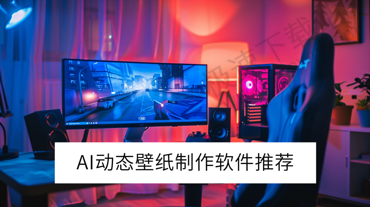 原来动态壁纸这么好做！实测这款AI工具：静态壁纸一键变动态，步骤超简单