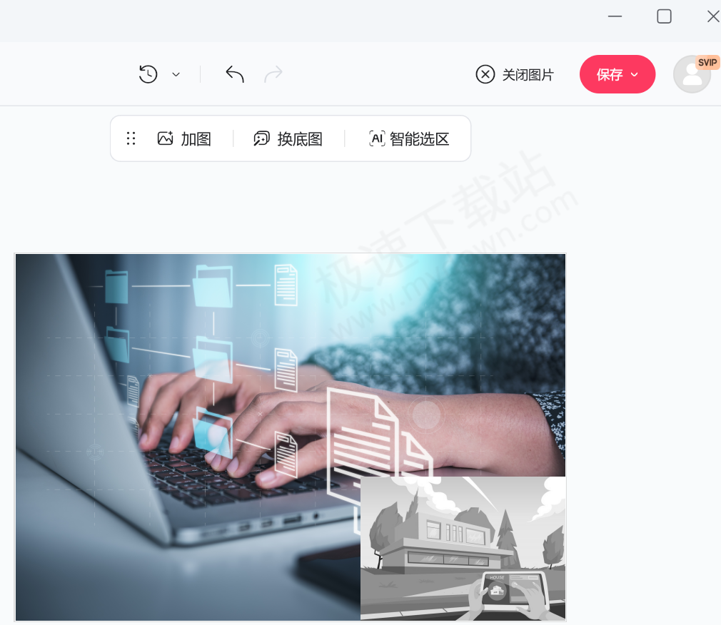 美图秀秀一键加图操作指南分享