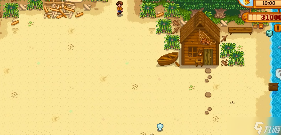 星露谷物语海边的房子怎么进去