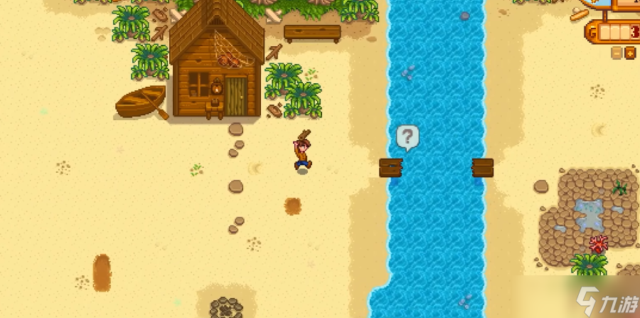 星露谷物语海边的房子怎么进去