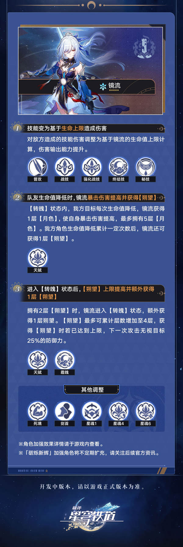 崩坏星穹铁道3.4版本加强角色一览